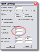 Print Settings Dialog