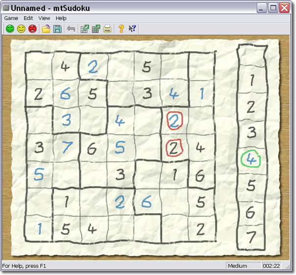 7x7 Sudoku